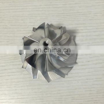 GT3788 449521-0026 63.42/88.25mm 6+6 blades high performance turbo billet/milling/aluminum 2618 compressor wheel for Chevy 6.6L