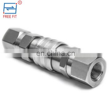 hose connectors coupler NPT flat face quick coupling hose with quick release couplings