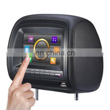 7-inch digital TFT LCD screen new panel Car headrest dvd player with Headphone Jack