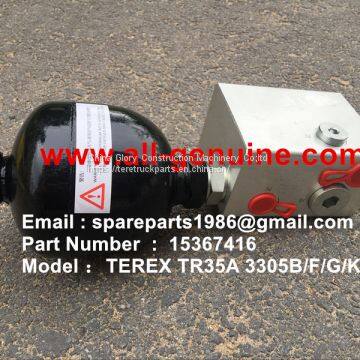 TEREX 15367416 ПИЛОТНЫЙ КЛАПАН TR100 TR70 TR60 TR70 MT4400AC НЕДОРОЖНЫЙ ЖЕСТКИЙ САМОСВАЛ ДЛЯ ГОРНО-ДОБЫВАЮЩЕЙ ПРОМЫШЛЕННОСТИ