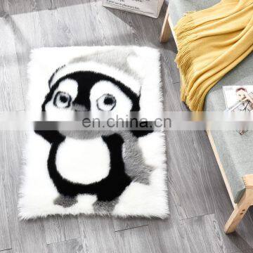 Rawhouse New Animal Cartoon Design Fur Multishaped Rug Pet Mats Nordic Faux Fur Area Rugs for Sale photo-7