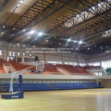 Chaohu Middle School Indoor Stadium Pipe Truss Project photo-4