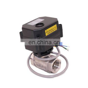 Ac DC9-24V,220V BSP motorizeddrinking  valve