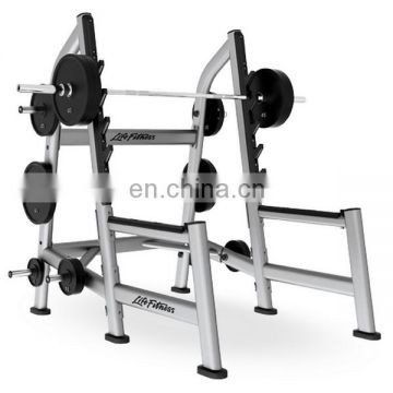 Weight lifting barbell stand/ squat stan in various fitness clubs or fitness centers