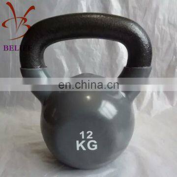 Factory Wholesale Colored Vinyl Rubber Coated Kettlebell photo-6