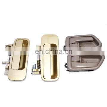 4Pcs Rear Outside& Inside Door Handle Handles For Toyota Camry 97-01 69240-AA010