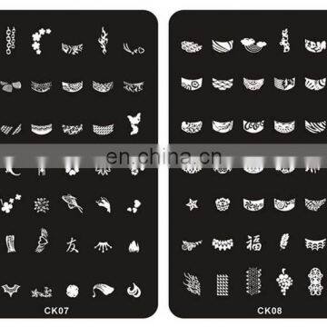 Оптовая продажа металлических индивидуальных штампов для маникюра серии CK photo-5