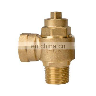 3/4''Factory brass ferrule hose connector valve