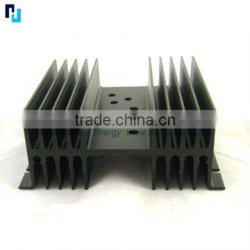 OEM aluminum extruded heat sink machining