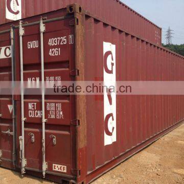 most popular	nice	20ft/40ft/40ft HC/HQ	used	sea container	high standard	competitive price	for sale