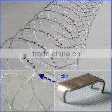 BTO-28 galvanized Concertina razor wire