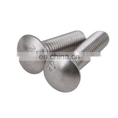 stainless steel gr 4.8/8.8 blue white color yellow black zinc plated galvanized carriage bolt