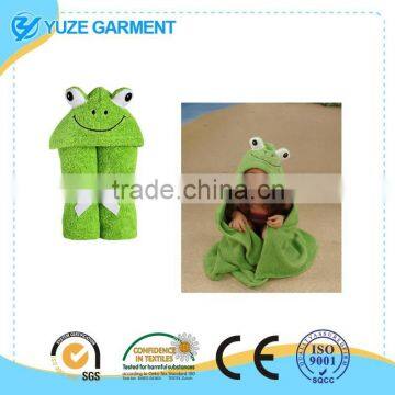 Frankie Frog Children's Hooded Towels