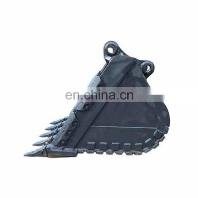 Heavy Duty Machinery Mini Excavator Rock Skeleton Grapple Crusher Small Truck Loader Tractor Bucket With Bucket Tooth