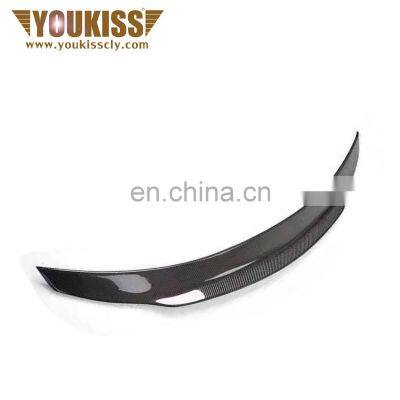 For  Mercedes-Benz C-Class W205 PSM style Carbon Fiber Tail Wing Spoiler Rear Spoiler