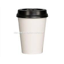 Disposable cold drink paper cups 16 oz single wall paper cup with pe coated