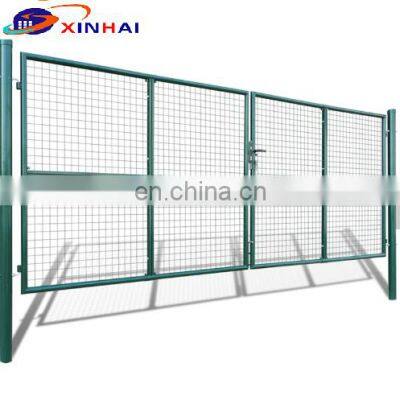 Double gate -- Europe Type garden fence metal garden gate