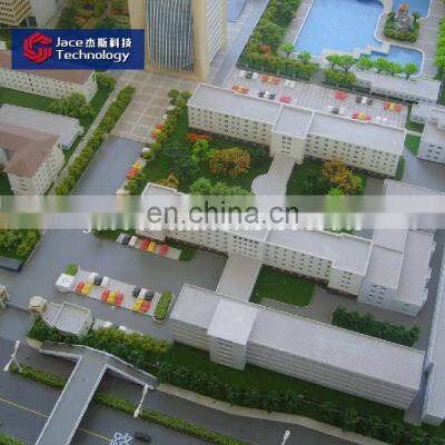 3D Real Estate Design Shenyang Military Region General Hospital Scale Model Architecture Hand Made photo-3