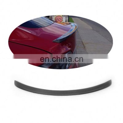 Carbon Racing Wing Spoiler for Tesla Model S Sedan All Model 12-16