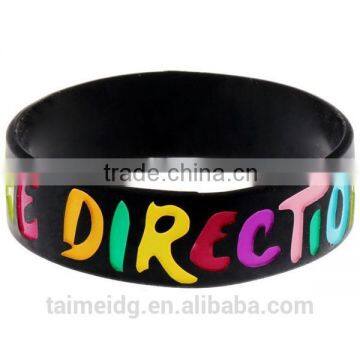 Top quality big size silicone wristband