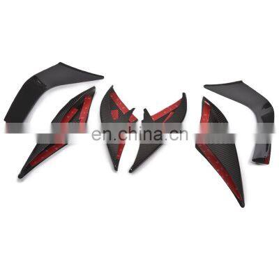 6pcs/set Carbon Fiber Fog Lamp Cover for Porsche Macan 2014 2015 photo-2