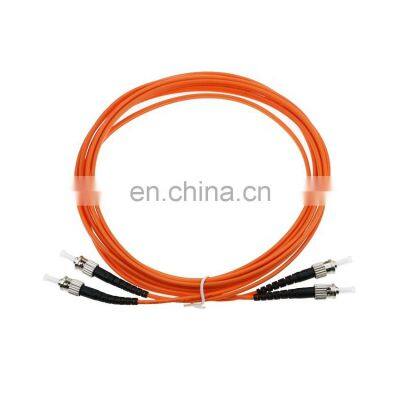 Hot Sale Factory Price ST Duplex Multi mode 50/125 62.5/125 Fiber Optic Patch cord Fiber Jumper