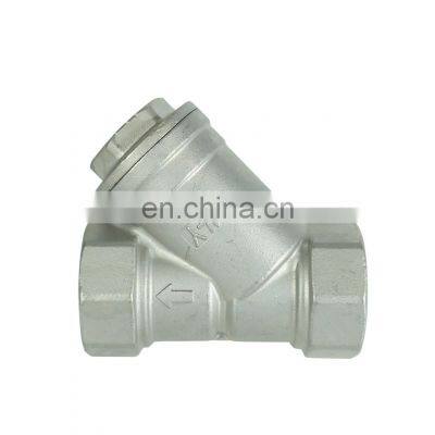 High Quality Stainless Steel Pull Handle Manual Female Thread Bps Y Type Fliter photo-2