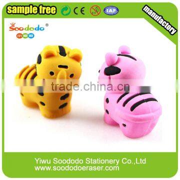 Cute Puzzle 3D Tiger Shaped Eraser