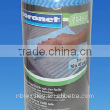 spunlace nonwoven cleaning wipes rolls