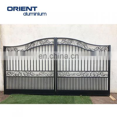 China manufacturer high quality cheap zinc gates and steel fence design