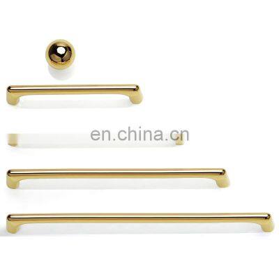 Handles Gold Luxury Metal Modern Taper China Cupboard Wardrobe Pull Window Drawer Kitchen Cabinet Door Knobs Furniture Handles