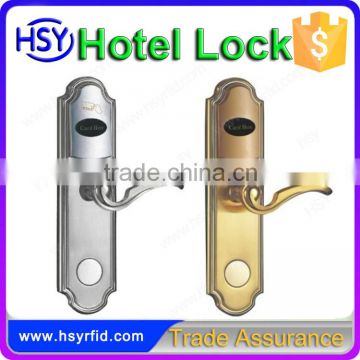 HSY-218 Safety Hotel Card Reader Door Lock Factory Price