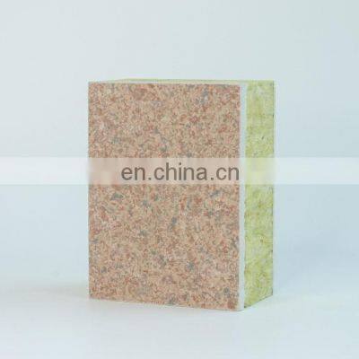 50mm Customizable Cleanroom Glass Magnesium Production Line Fireproof Heat Insulated Roofing Gypsum Rock Wool Composite Sandwich photo-4