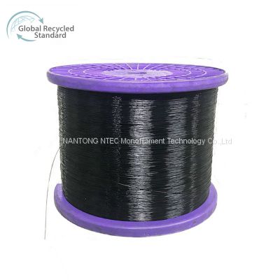 0.48mm 0.50mm A Grade High Tenacity Polyester Zipper Monofilament Yarn For Zipper Teeth