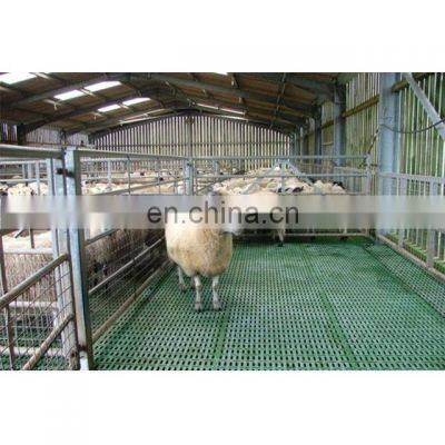 China low cost prefab steel structure goat farm sheep shelter shed