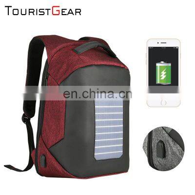 2020 New Solar Backpack Lightweight Top Power Backpack USB Port Solar Travel Bag Backpack