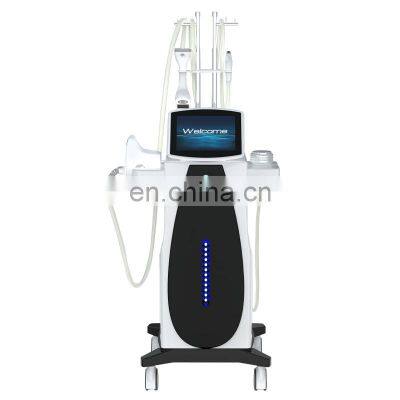 4 Handle Multifunction 40K Cavitation RF Vacuum Roller Massage Slimming Body Shaping Liposuction Machine