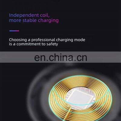 2 in 1 Wireless Mousepads Gamer Rbg Led Mouse Pad Wireless Phone Charger photo-2