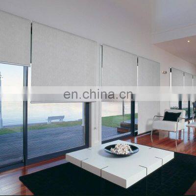 Waterproof 3D Window Temporary Blackout Indoor Cordless Zebra Shades Sun Screen Roller Blinds Horizontal