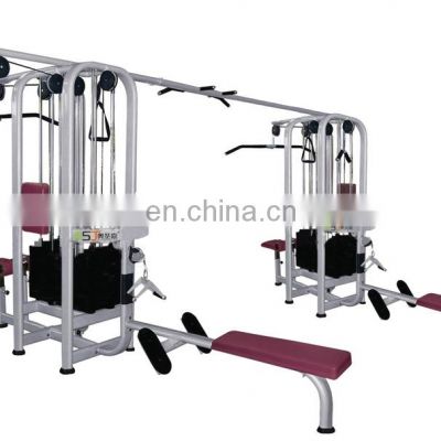 Popular fitness equipment ASJ-A061 8 Multi-Station with lowest price