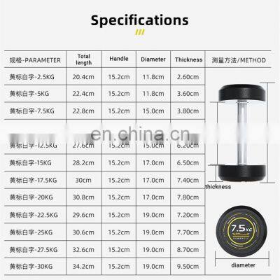 Hot Sell Wholesale Factory Price Gym Professional Dumbbell Sets Dumbbell Bodybuilding photo-4