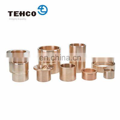 CuZn25Al5Mn4Fe3 Casting Bronze Bushing with CNC Machining Technique of Tighter Tolerance and Different Oil Groove for Spring Pin