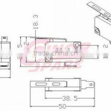 Factory Best Choice Hotsell Wire Lever Micro Switch photo-3