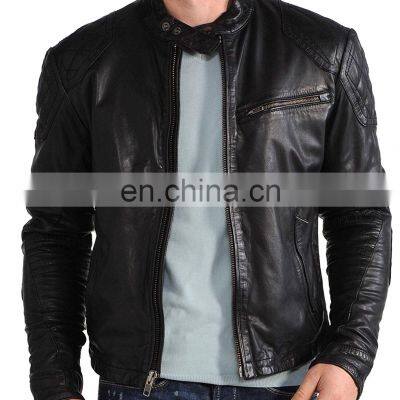 Men original Leather Fashion Jacket/Leather jacket