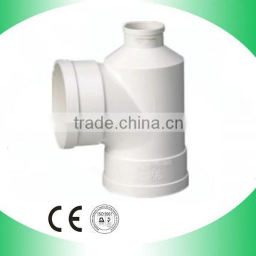 taizhou pipe fittings bottle neck tee