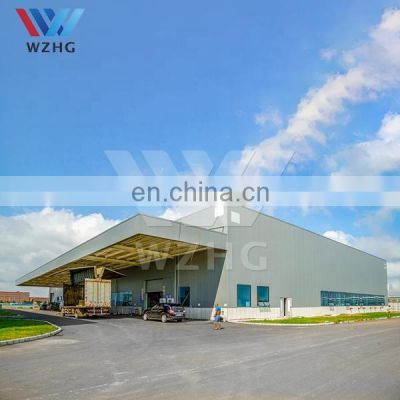 Prefabricated Lightweight Inexpensive Steel Frame Structure Storage Room Warehouse Workshop Wholesale