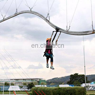 Customized Roller Coaster Zip Line For Amusement Park photo-5