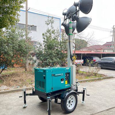 Mobile Light Tower Specializing in Supplying Foreign Trade Export Companies.
