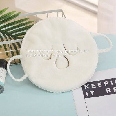 Coral Fleece Moisturizing spa women reusable face towel Wholesale  Thickened Compress Facial Steamer