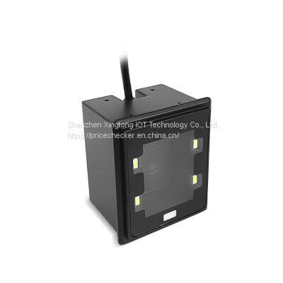 XT2003D Recessed Barcode Scanner Module Embedded 1D 2D Reader Counter-Mountable Embedded Barcode Scanner For Retail Shops photo-3